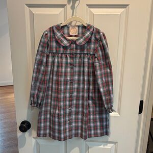 The Beaufort Bonnet Company Plaid Kids Dress